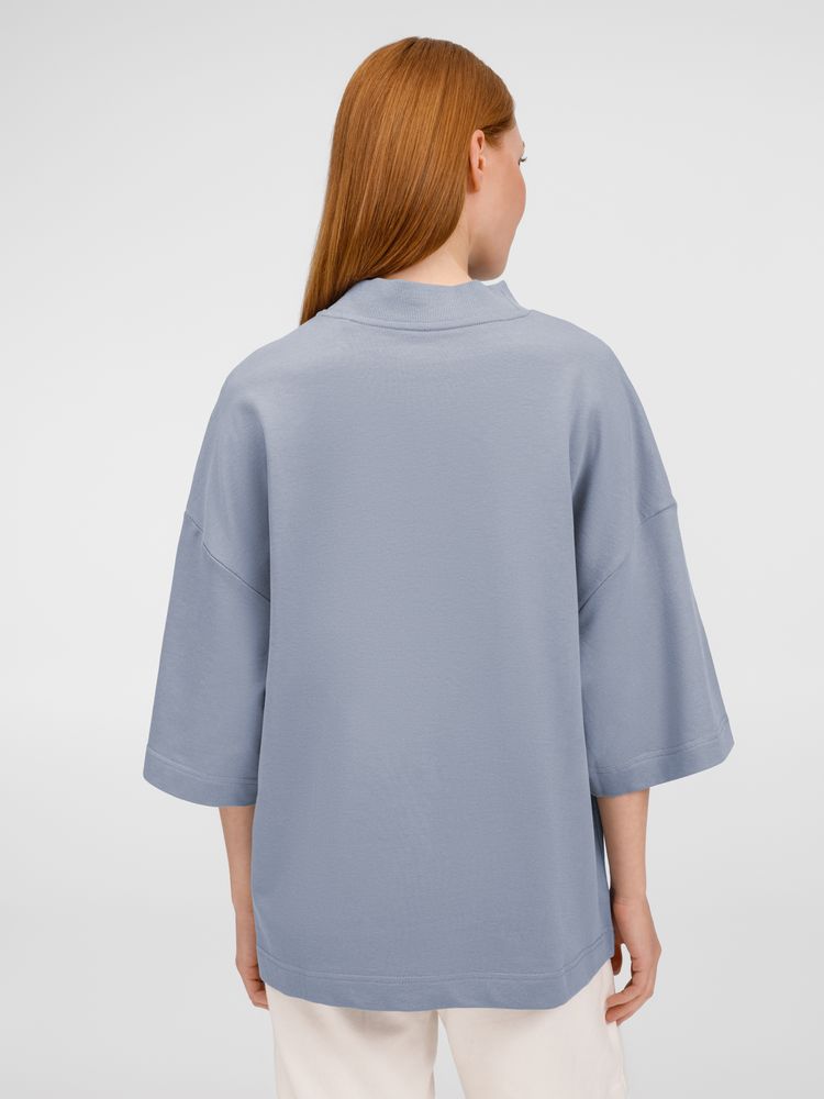 Футболка оверсайз унисекс T9, серая