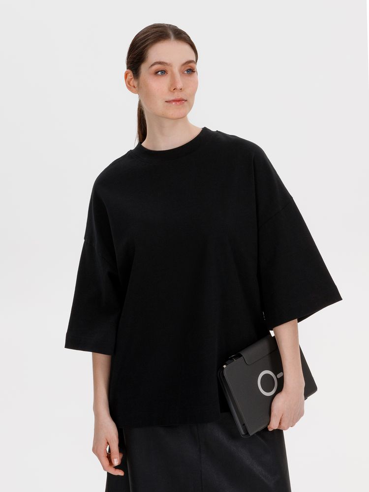 Футболка оверсайз Big Boss, черная