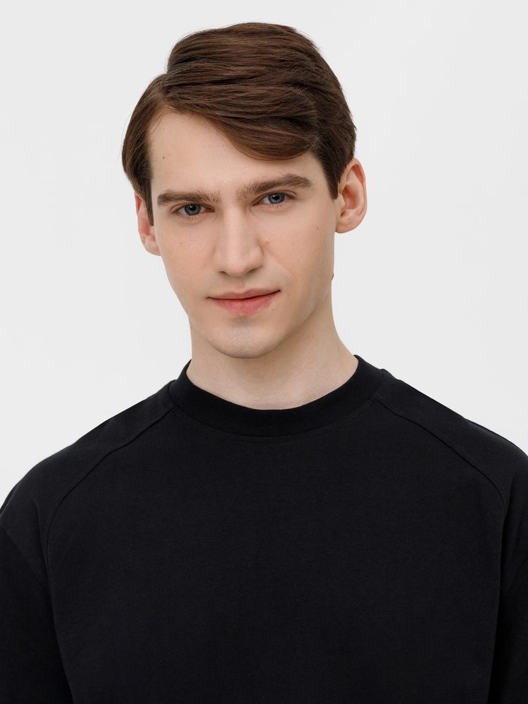 Футболка оверсайз унисекс Sideline, черная