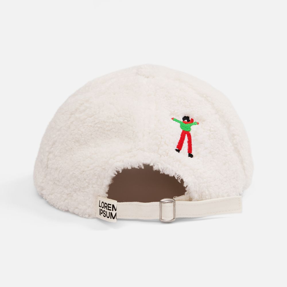 Бейсболка Oblako, утепленная, серая