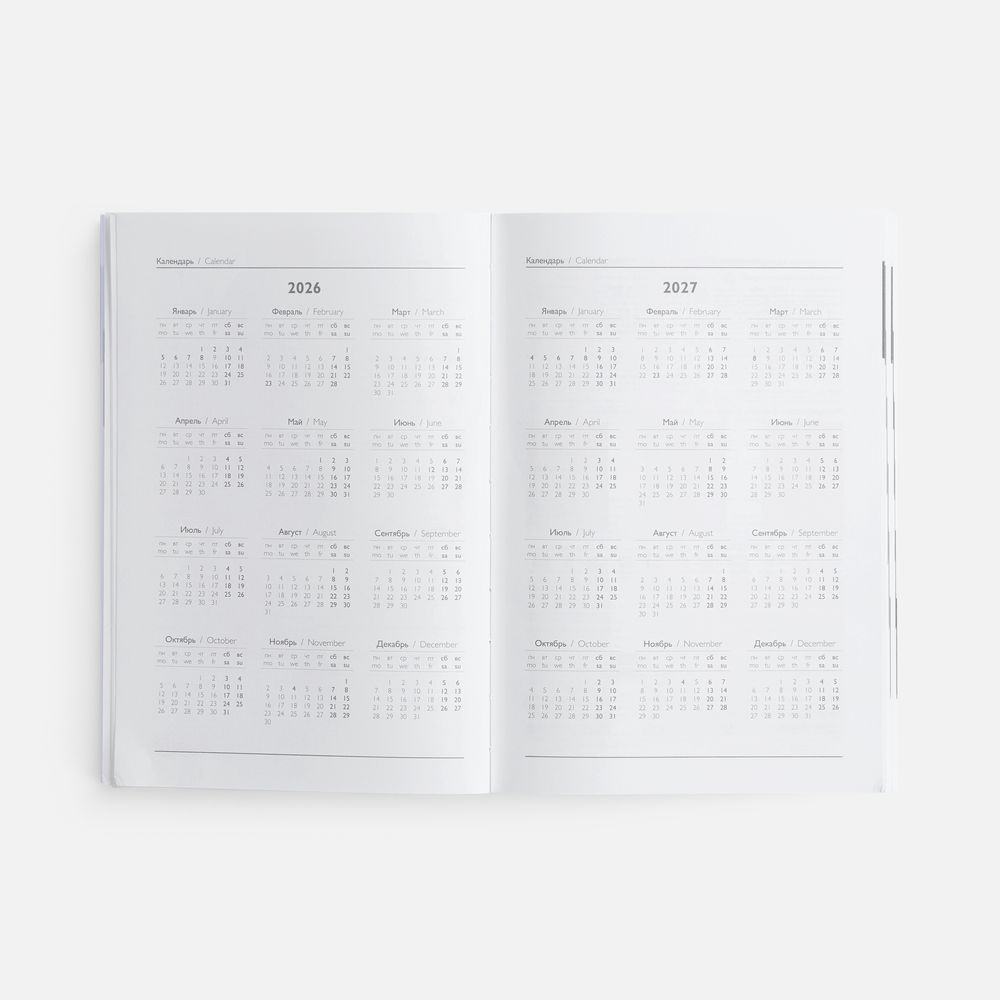 Ежедневник Baza, датированный, синий