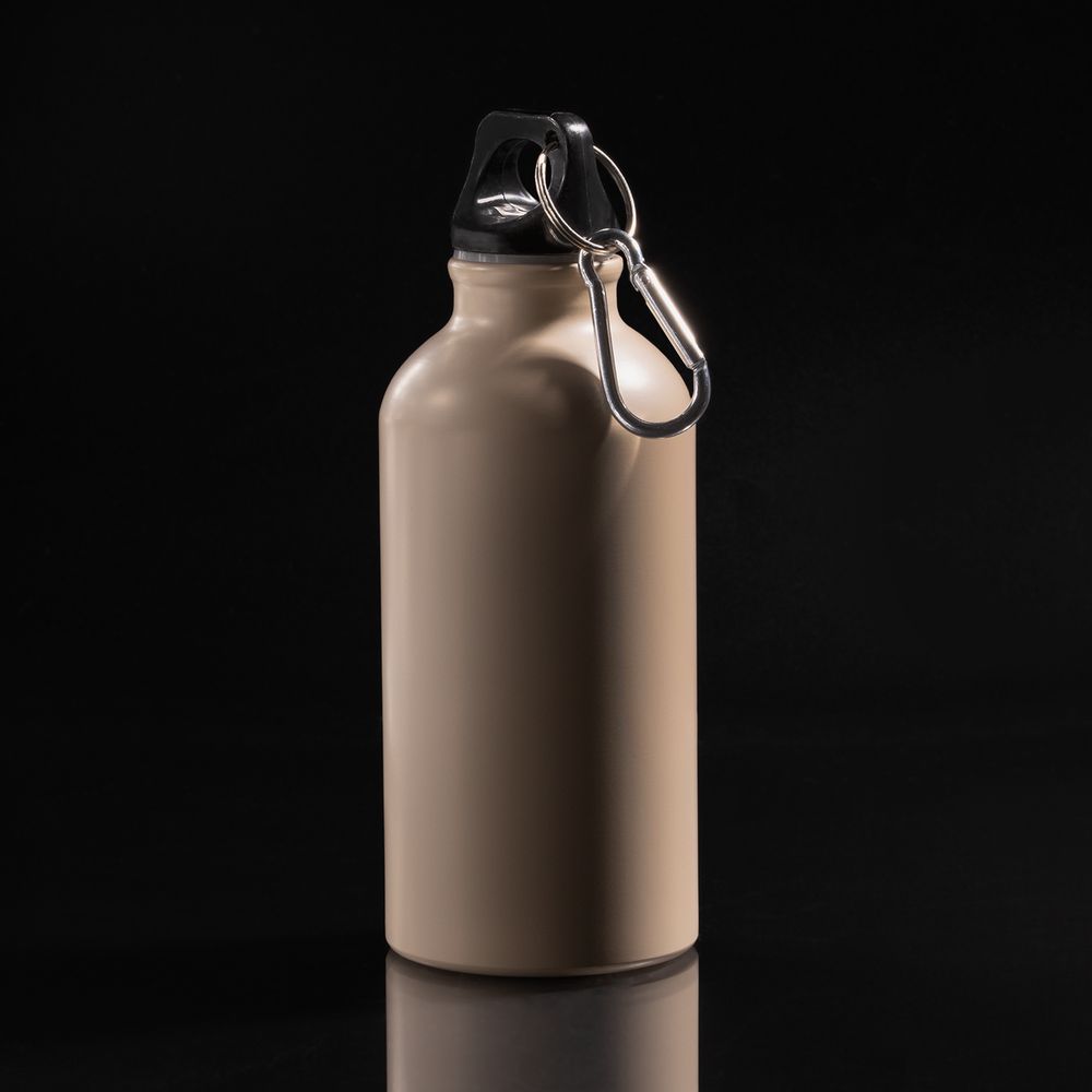 Бутылка для воды Funrun 400, светло-бежевая