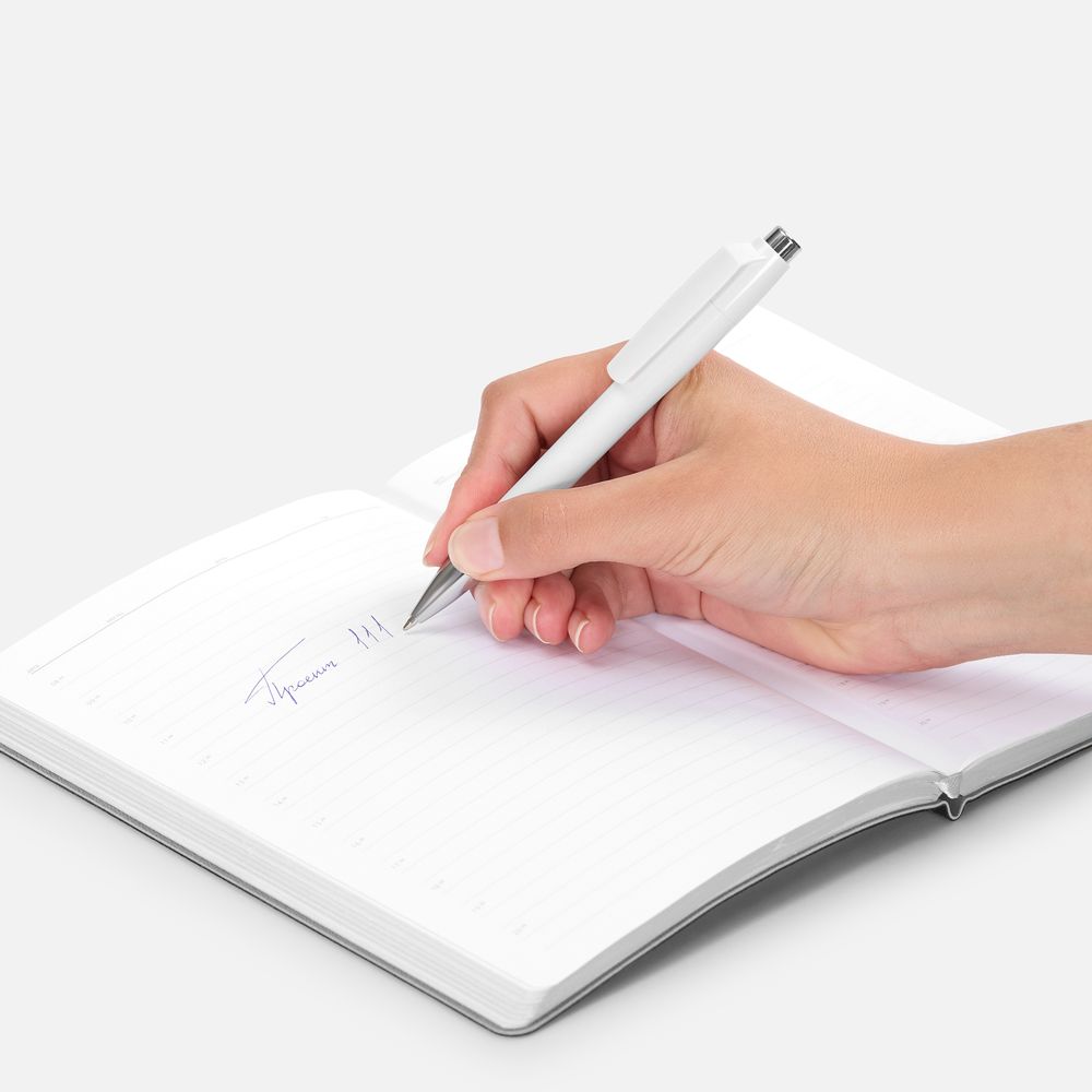 Ручка шариковая Klippa, белая