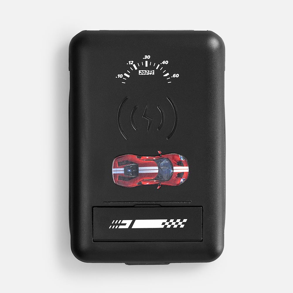 Органайзер с беспроводной зарядкой и набором адаптеров Octopod, черный