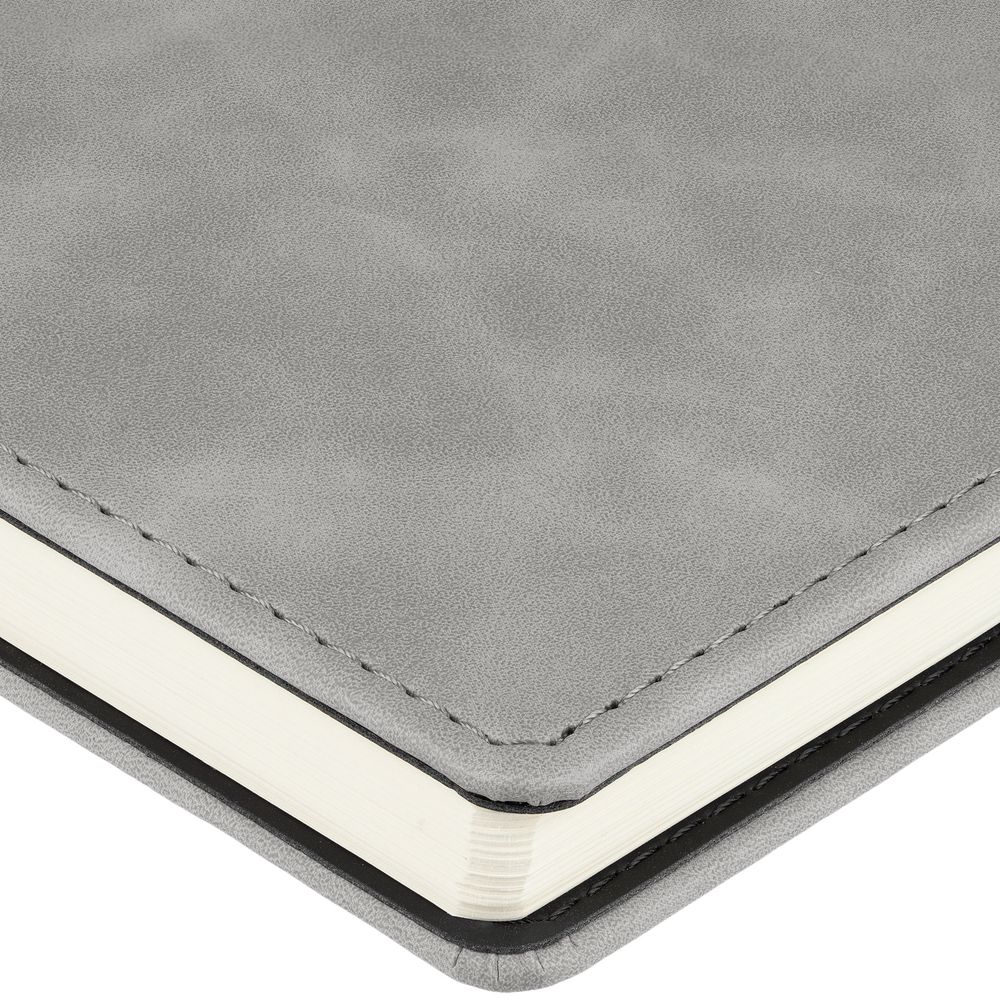 Ежедневник Spring Urban на заказ, недатированный, серый