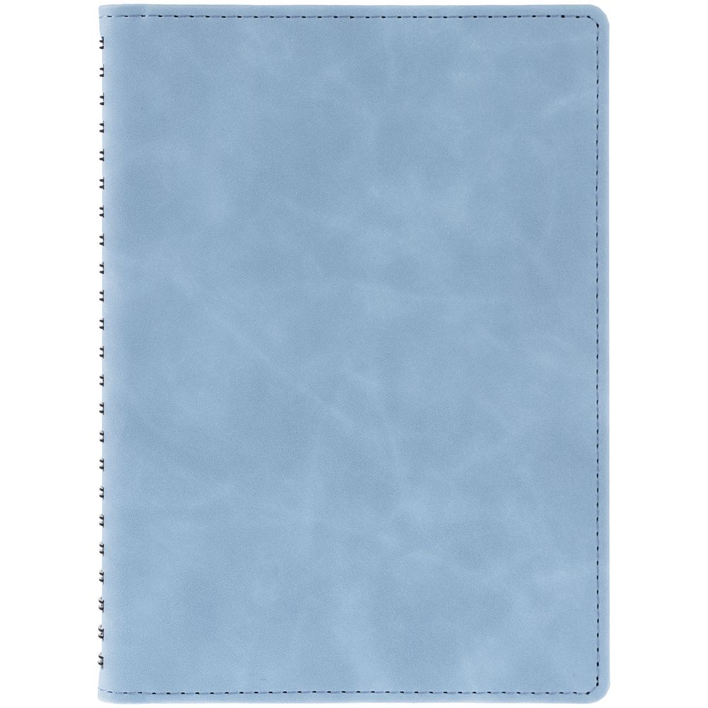 Ежедневник Spring Urban на заказ, недатированный, голубой