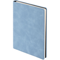 Ежедневник Spring Urban на заказ, недатированный, голубой