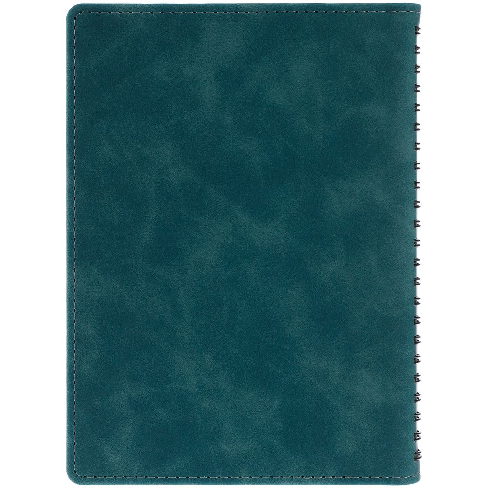 Ежедневник Spring Urban на заказ, недатированный, изумрудный