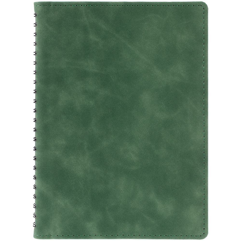 Ежедневник Spring Urban на заказ, недатированный, зеленый