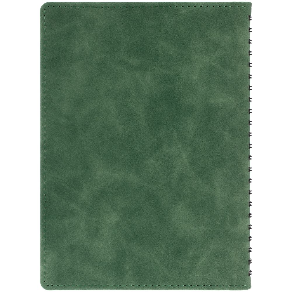 Ежедневник Spring Urban на заказ, недатированный, зеленый