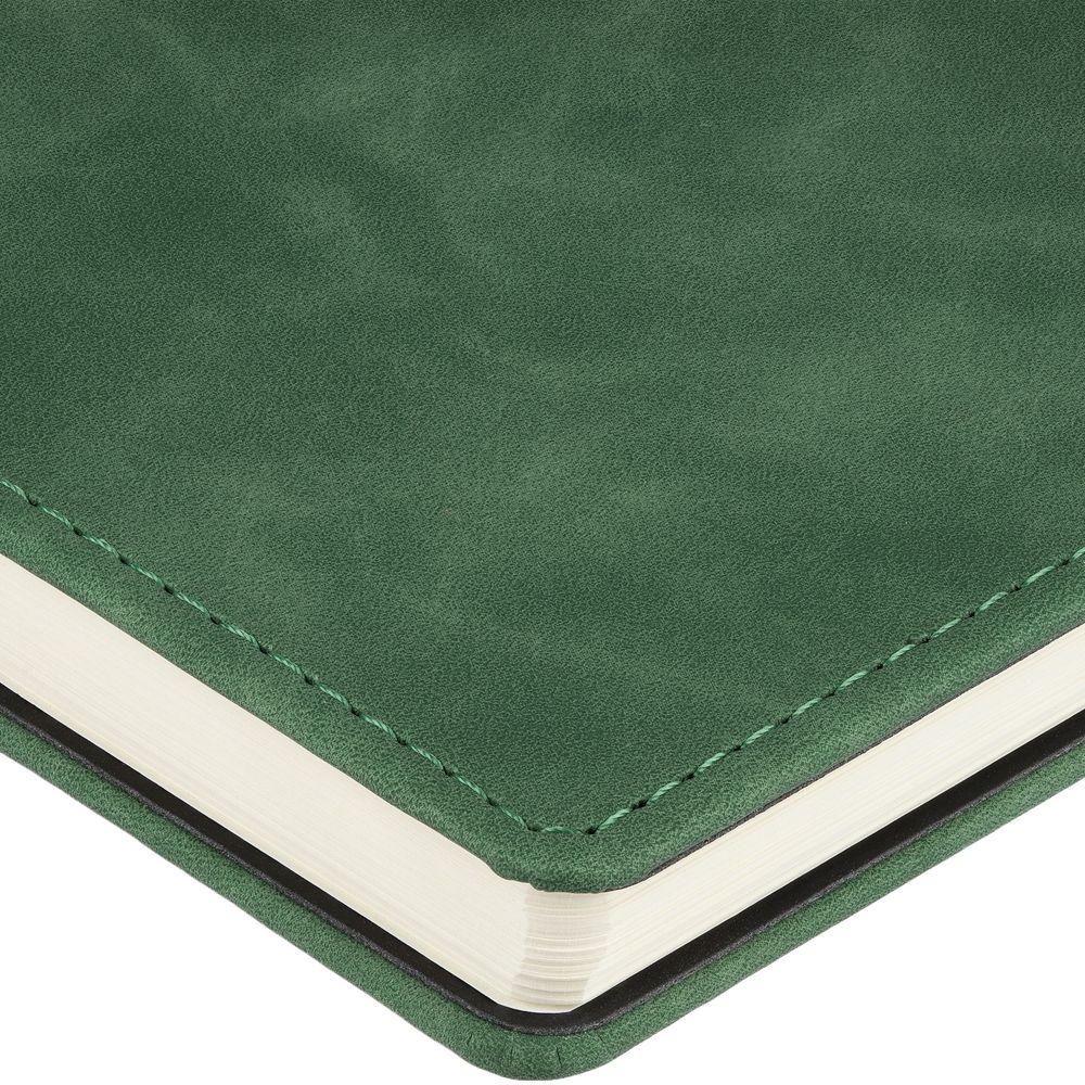 Ежедневник Spring Urban на заказ, недатированный, зеленый