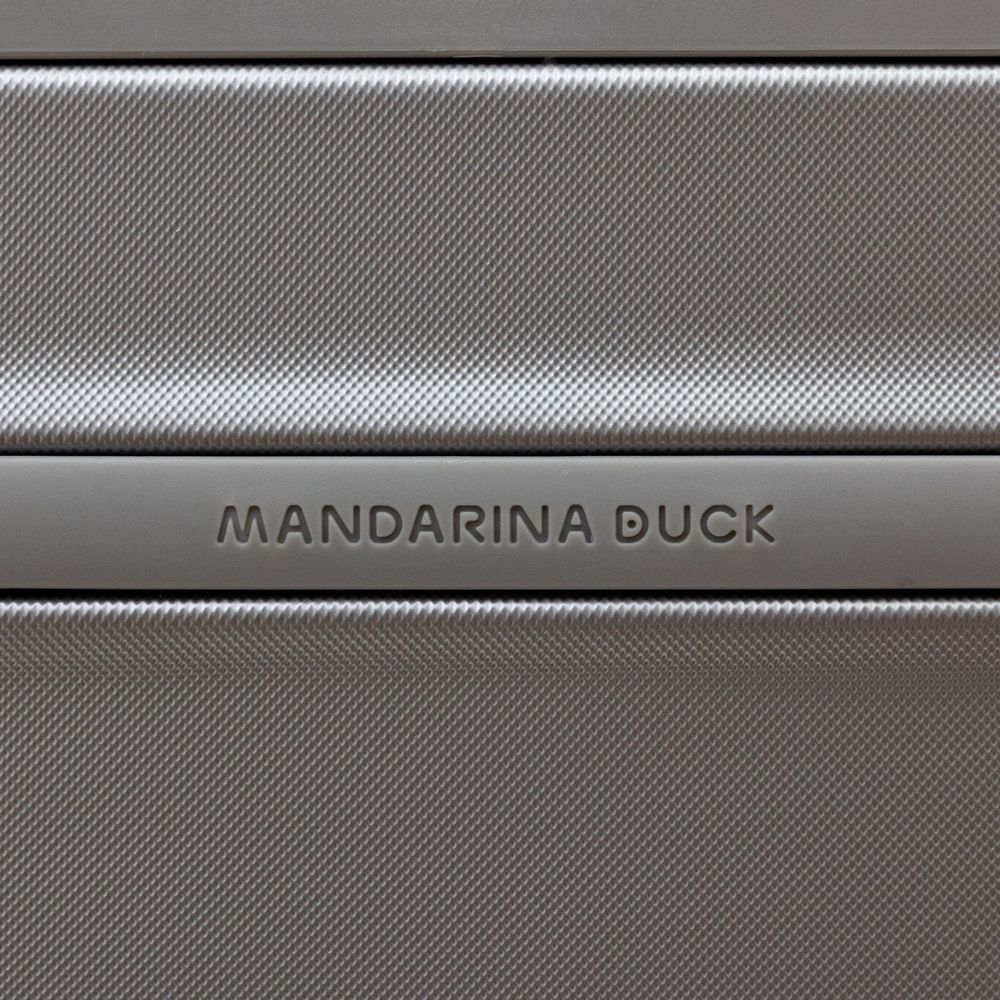 Чемодан Logoduck L, серебристый