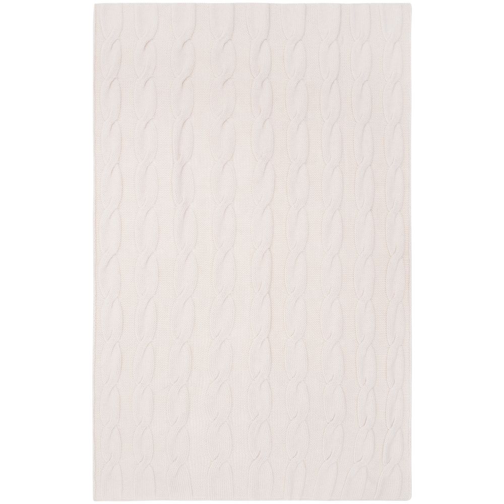 Плед Snefald, жемчужно-белый