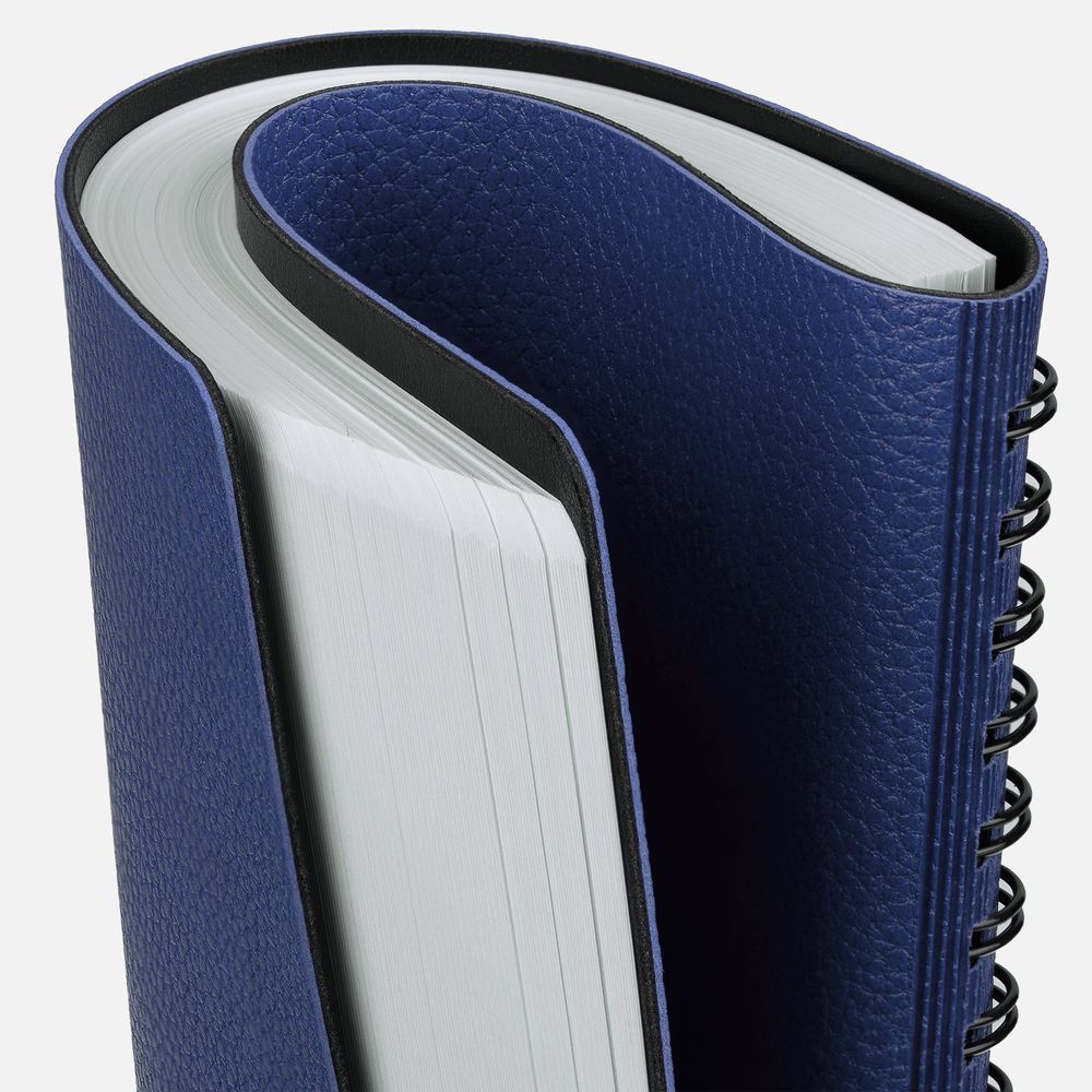 Ежедневник Strep Front на заказ, недатированный, синий