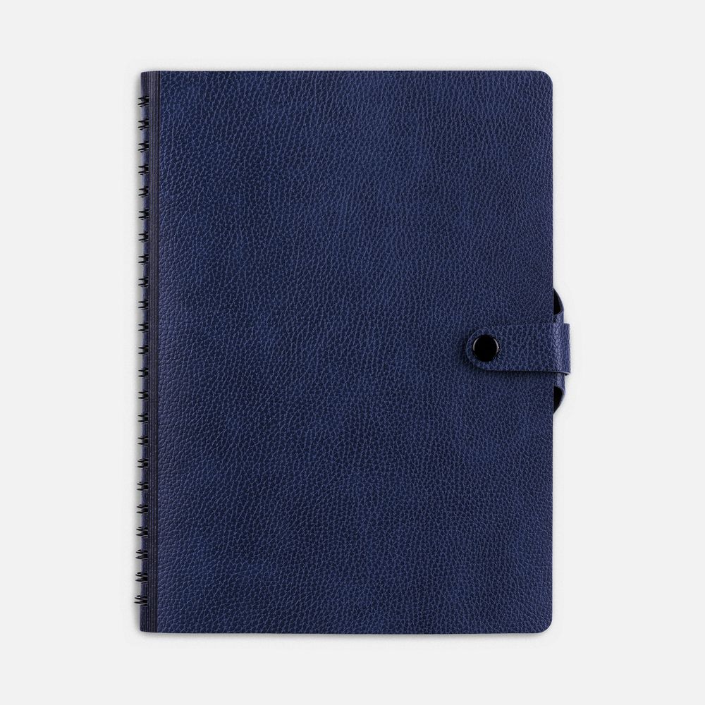 Ежедневник Strep Front на заказ, недатированный, синий