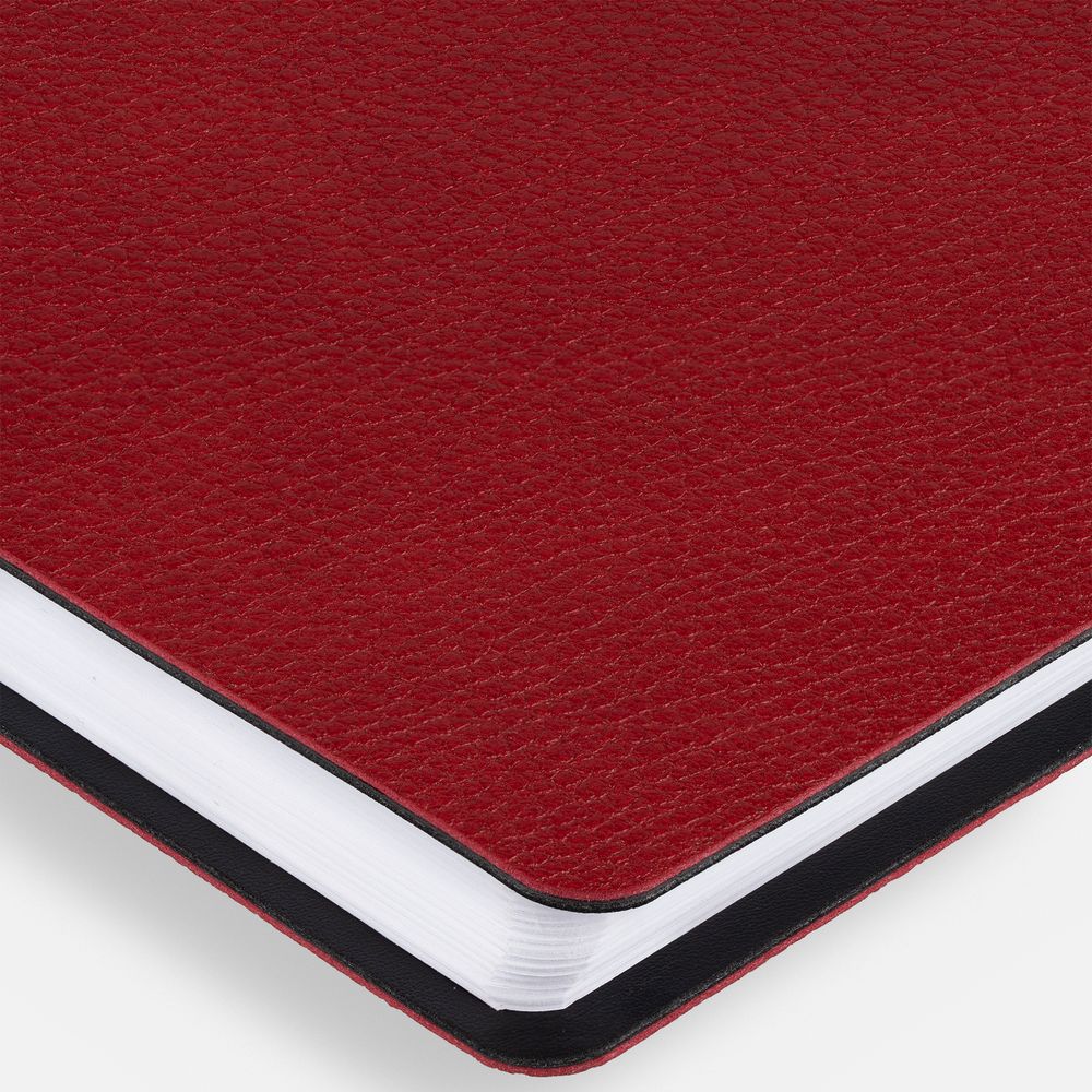 Ежедневник Strep Front на заказ, недатированный, красный