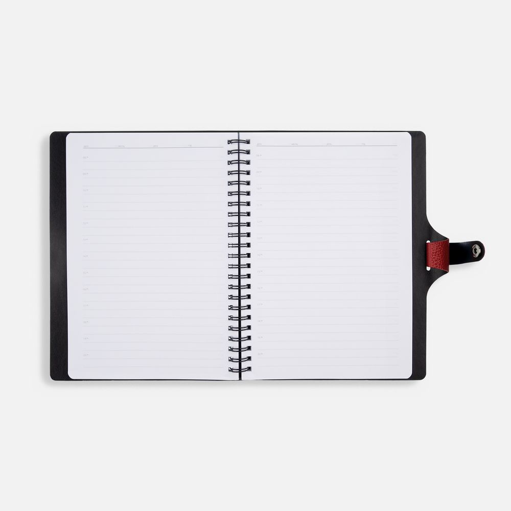 Ежедневник Strep Front на заказ, недатированный, красный