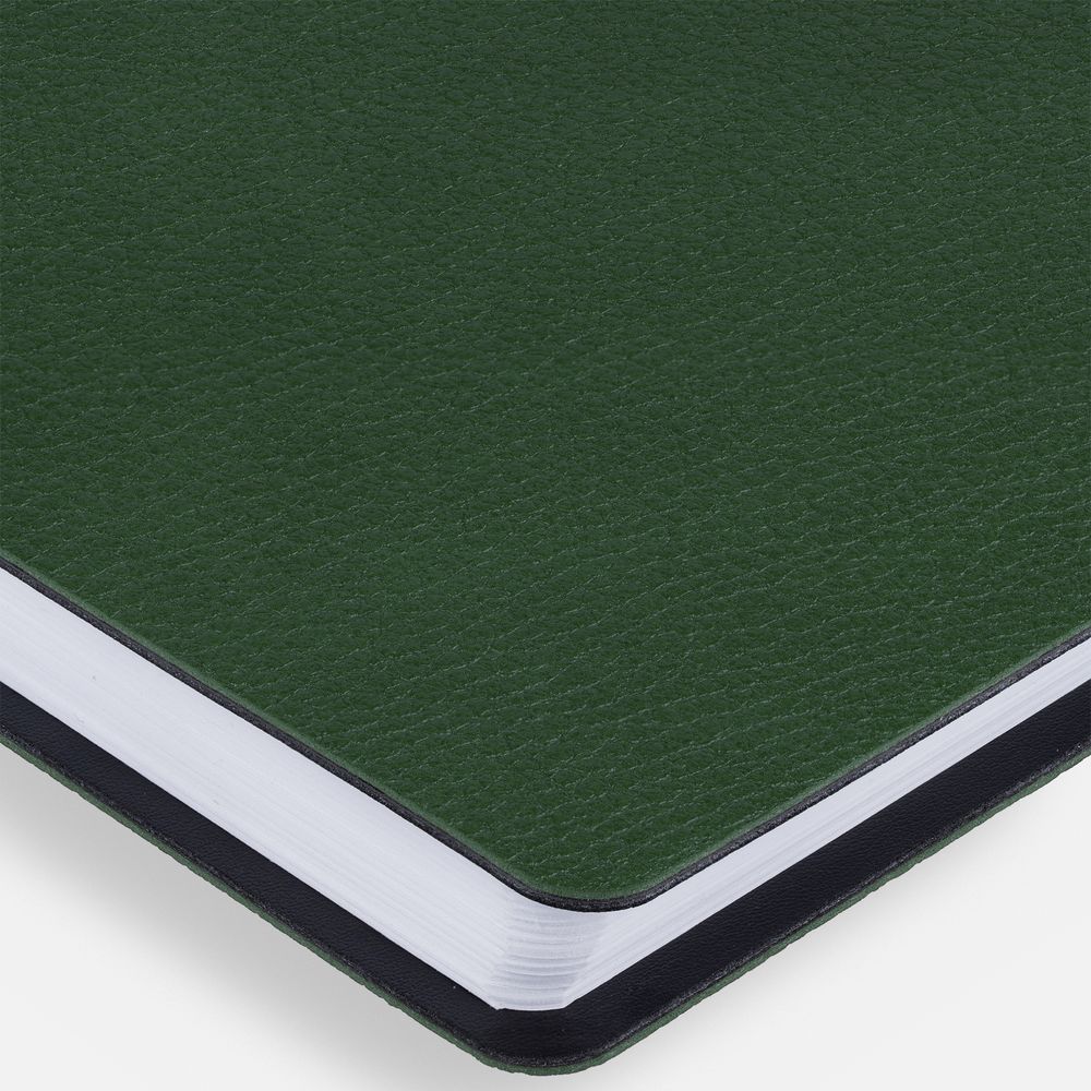 Ежедневник Strep Front на заказ, недатированный, зеленый