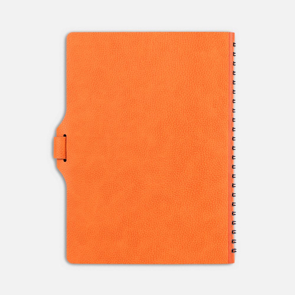 Ежедневник Strep Front на заказ, недатированный, оранжевый