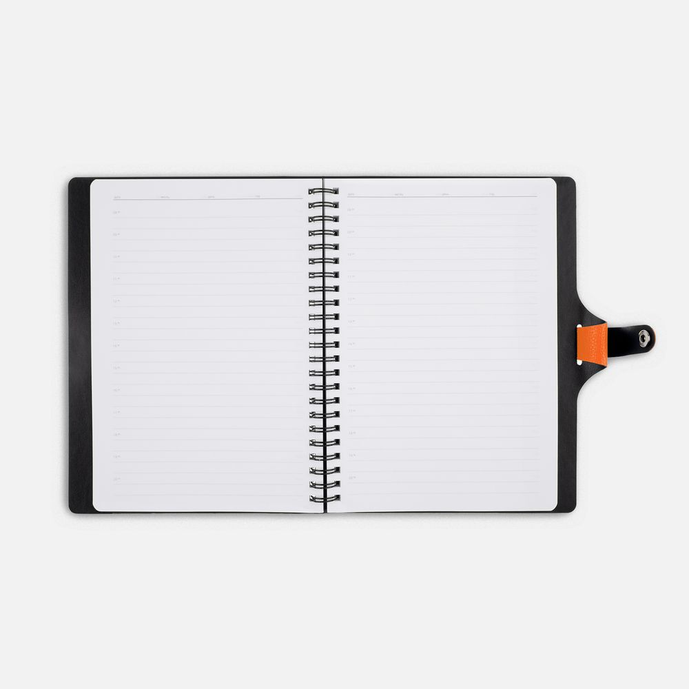 Ежедневник Strep Front на заказ, недатированный, оранжевый