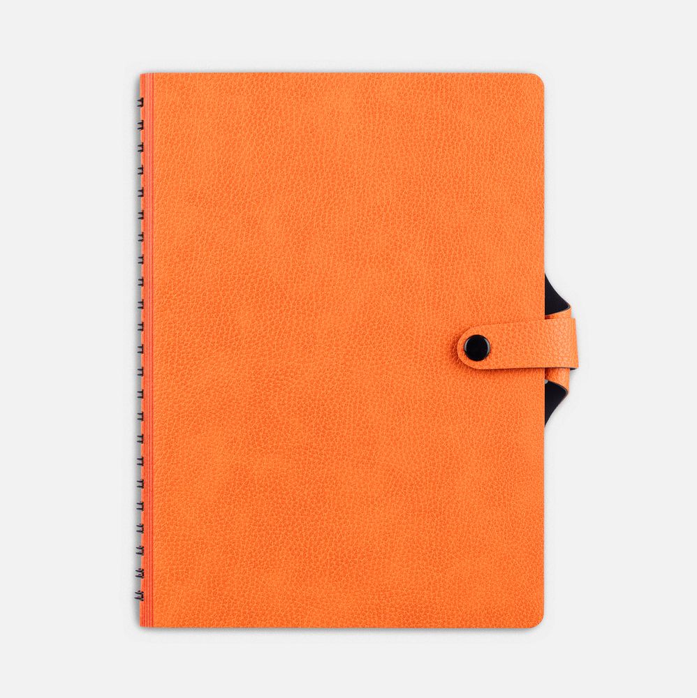 Ежедневник Strep Front на заказ, недатированный, оранжевый