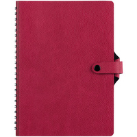 Ежедневник Strep Front на заказ, недатированный, малиновый