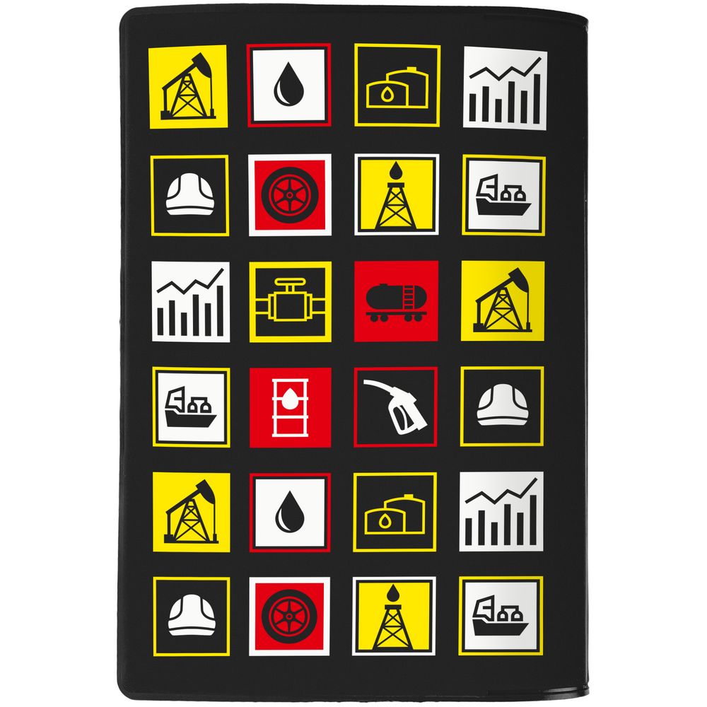 Обложка для паспорта Industry, ver.2, нефть и газ