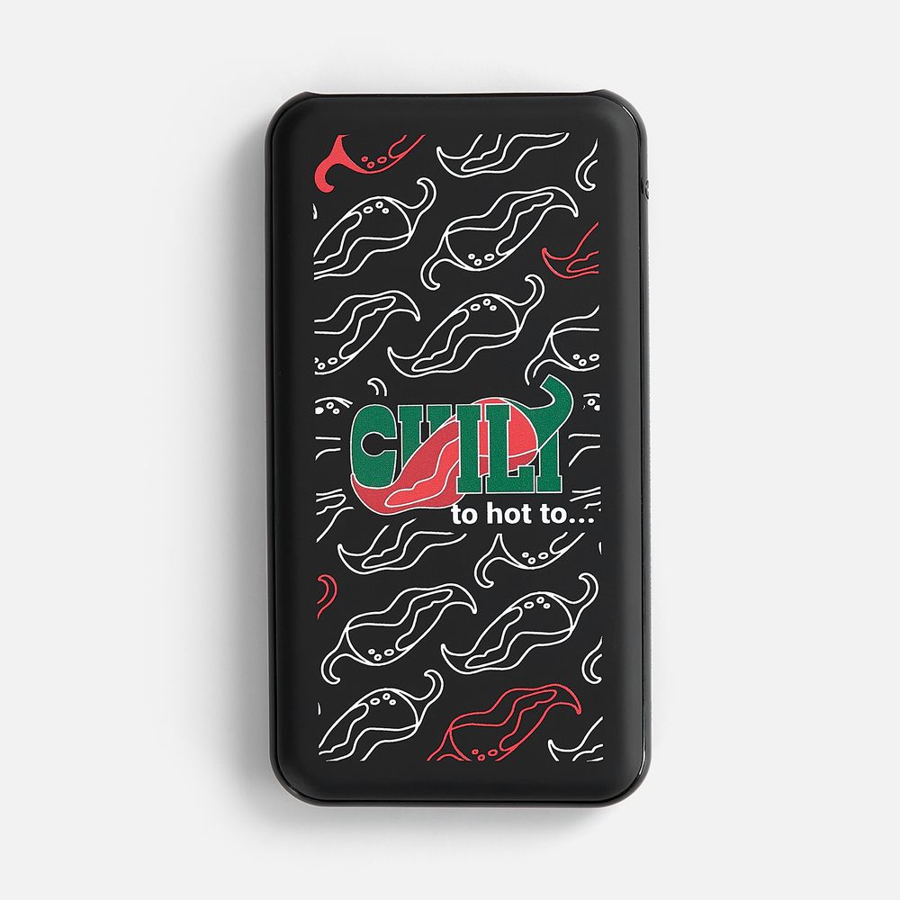 Аккумулятор с беспроводной зарядкой All Day Wireless, 10000 мАч, черный