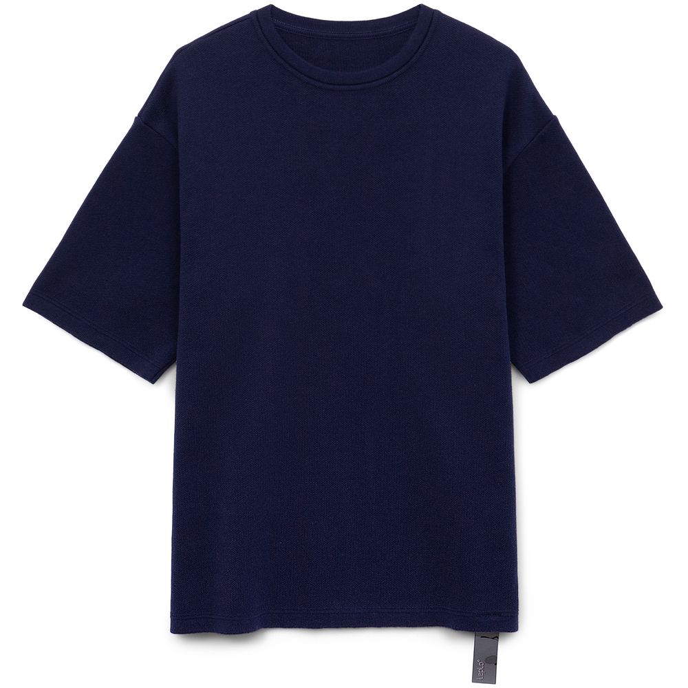 Джемпер с коротким рукавом Siluetti Volumica, темно-синий