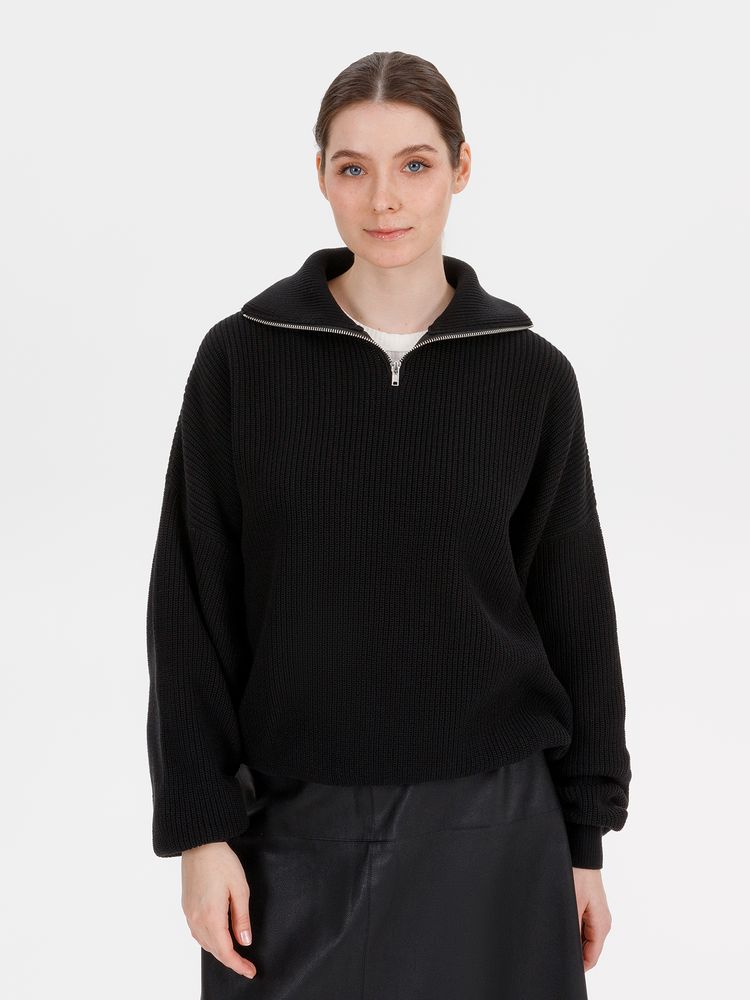 Джемпер Siluetti Birne, черный