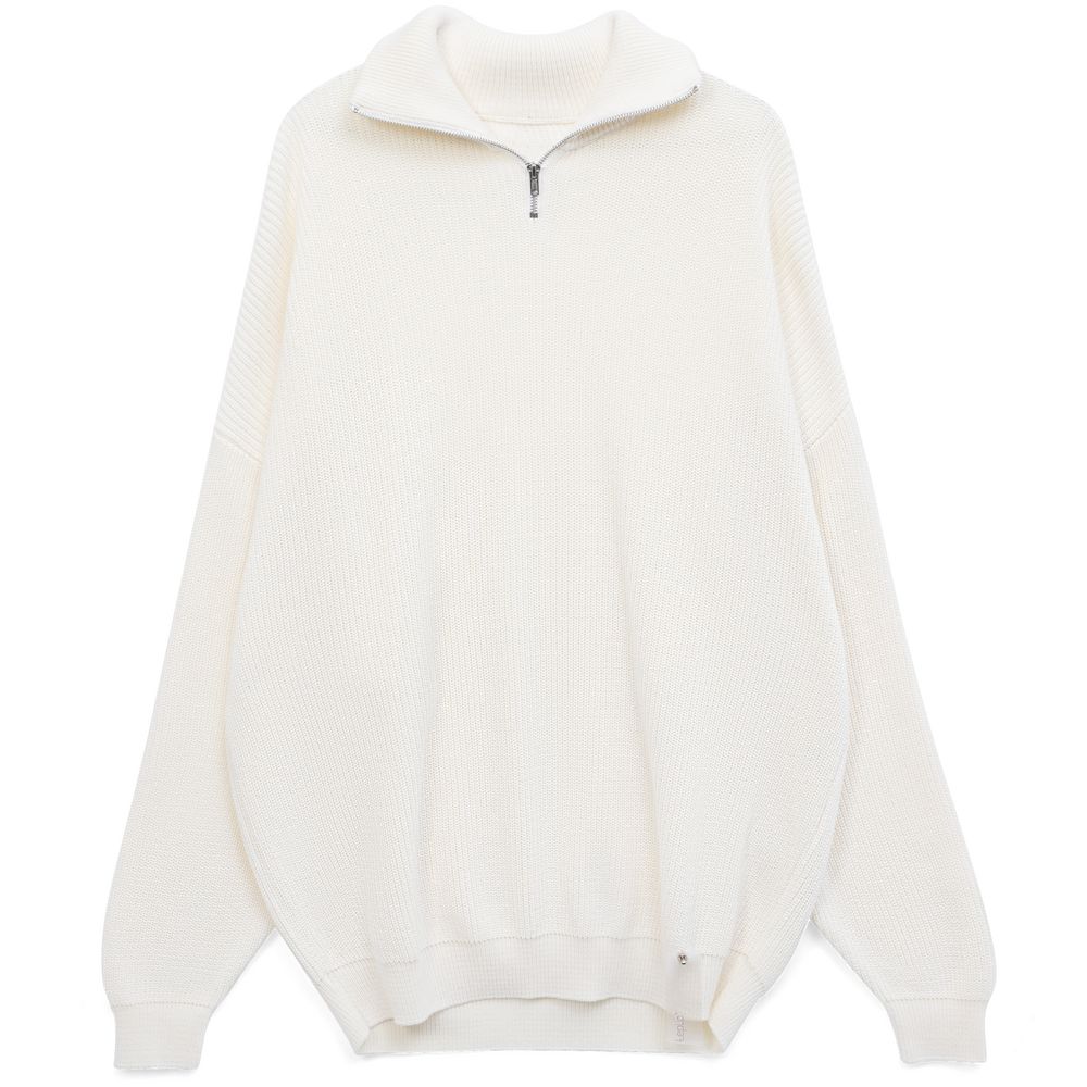 Джемпер Siluetti Birne, молочно-белый