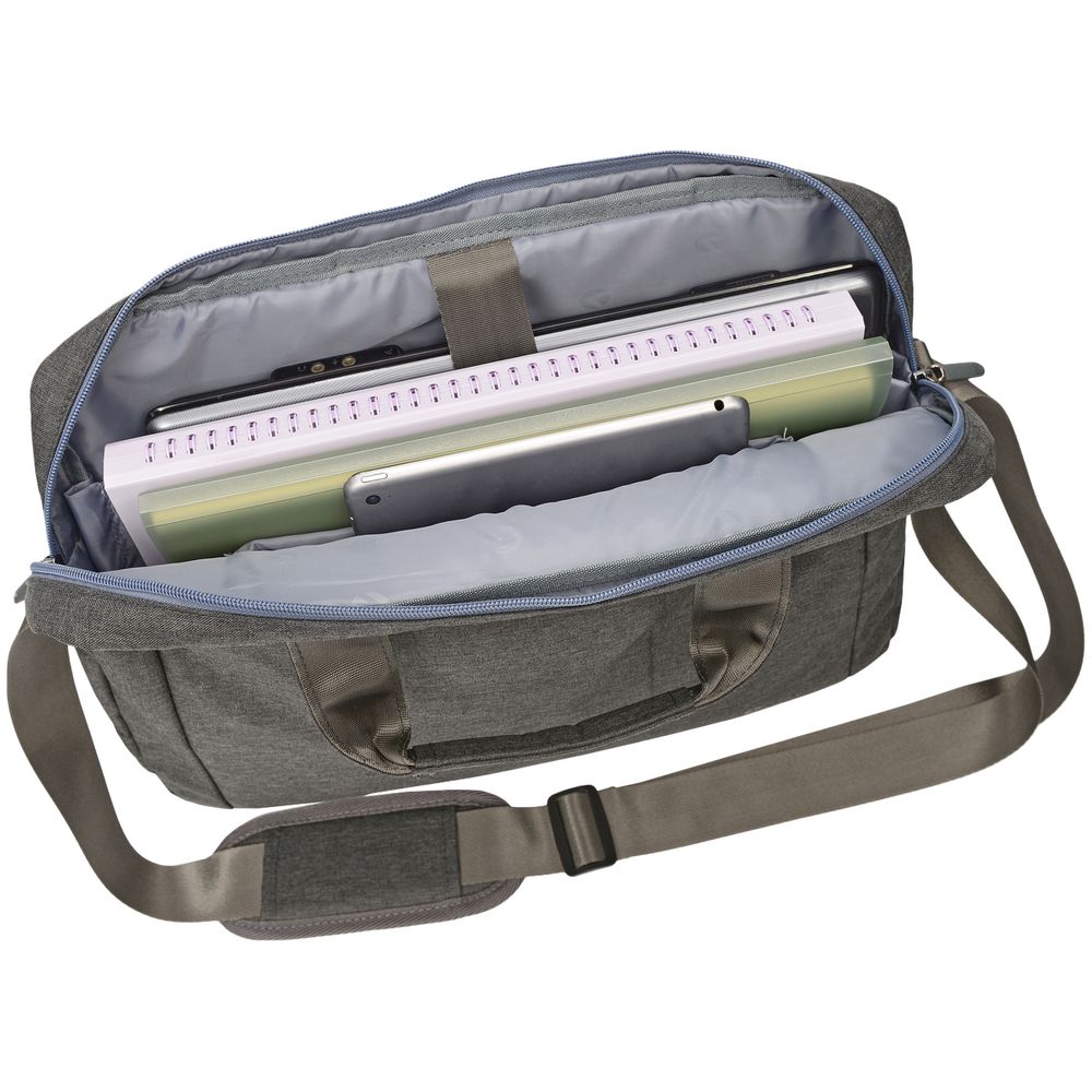 Сумка для ноутбука L227, темно-серая