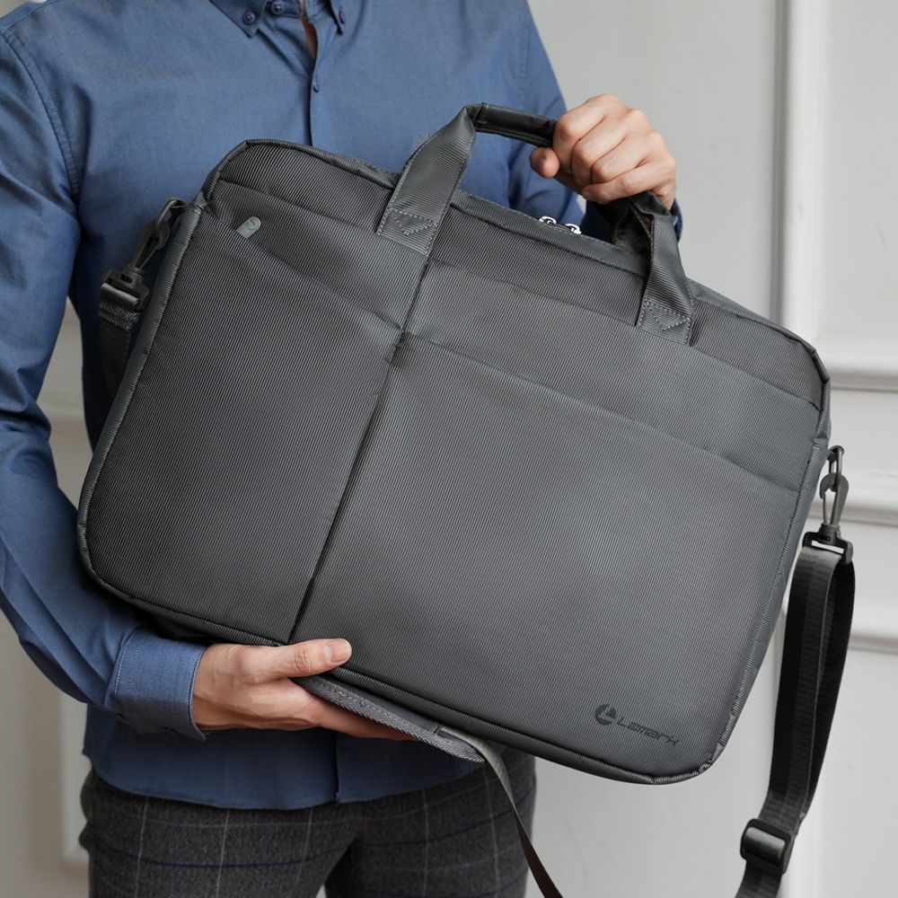 Сумка для ноутбука L247, темно-серая