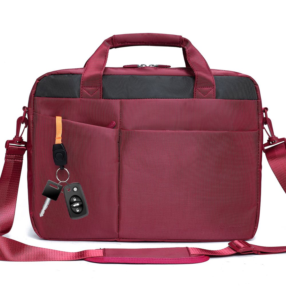 Сумка для ноутбука L245, бордовая