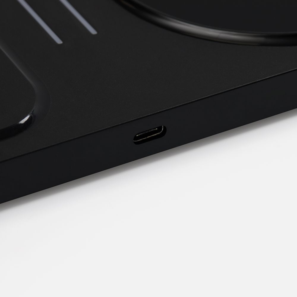 Беспроводное зарядное устройство с подогревом кружки Hot Task, черное