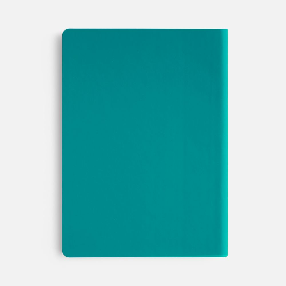 Ежедневник Flex Shall New, недатированный, бирюзовый