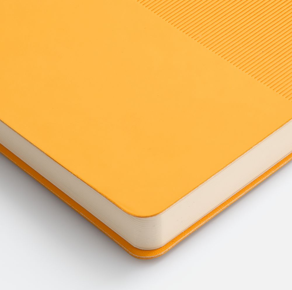 Ежедневник Vale New, недатированный, желтый