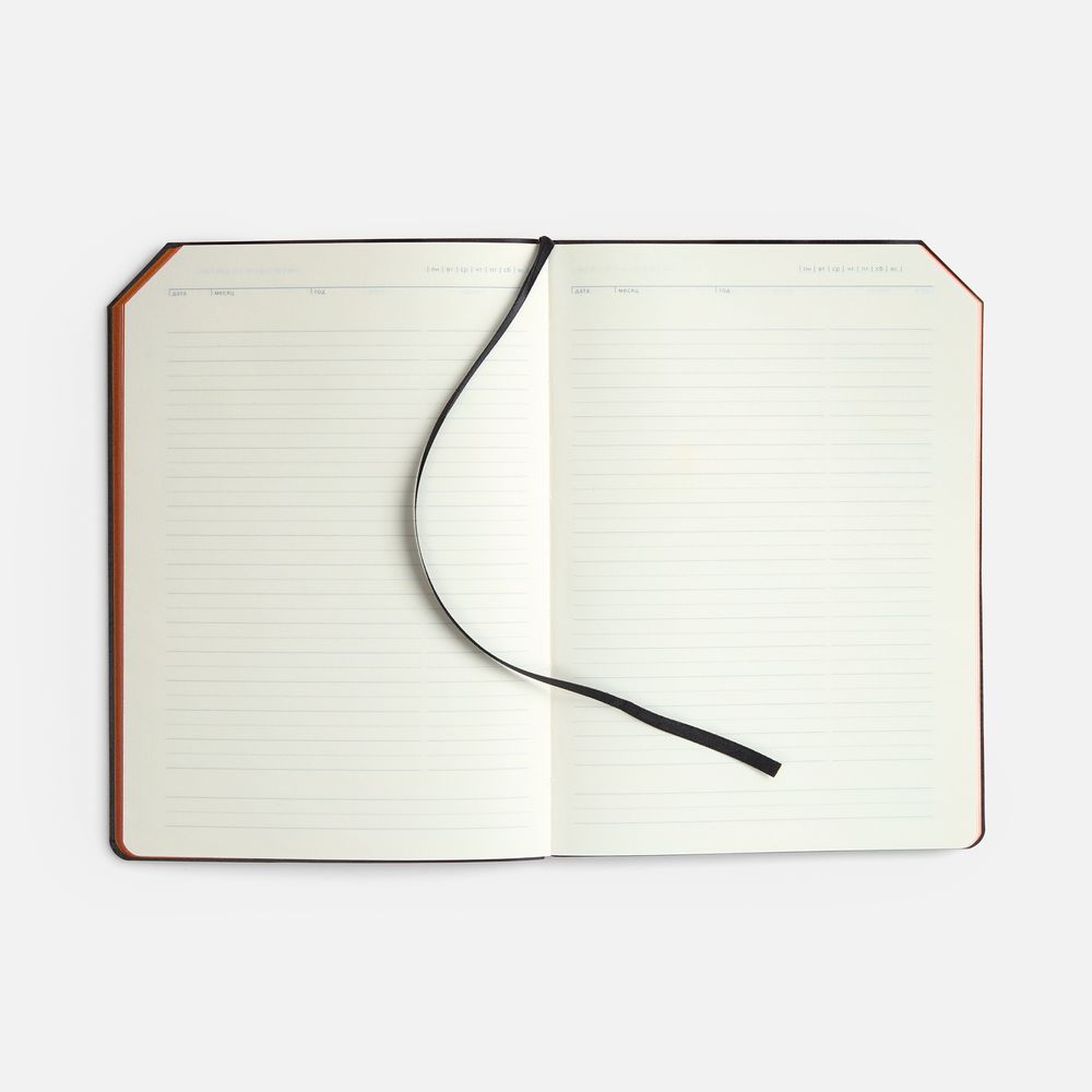 Ежедневник Espresso, недатированный, оранжевый