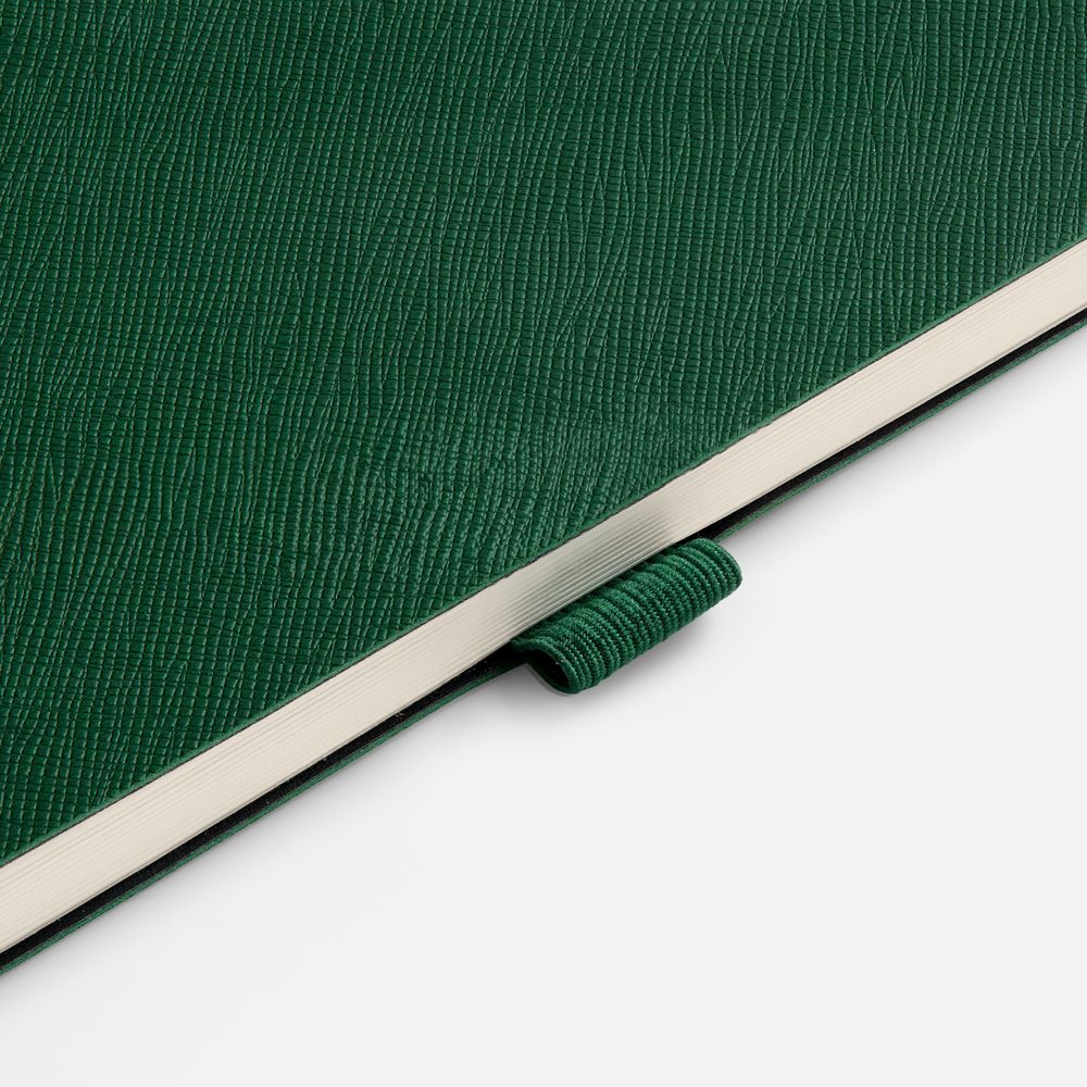 Ежедневник Lungo, недатированный, зеленый