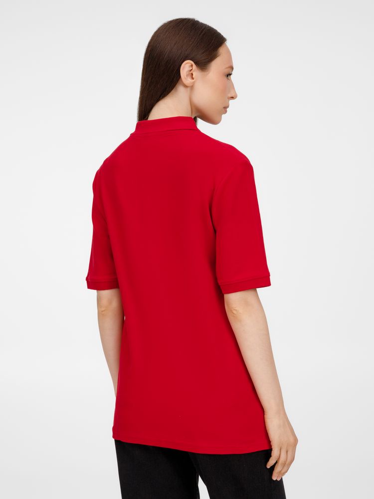 Рубашка поло унисекс Upswing, красная