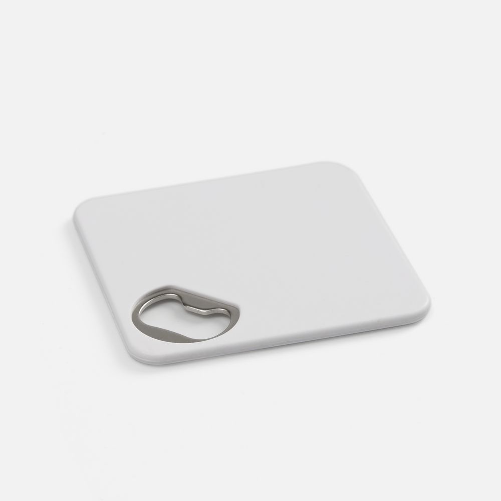 Костер с открывашкой для бутылок Bartender, ver.2, белый