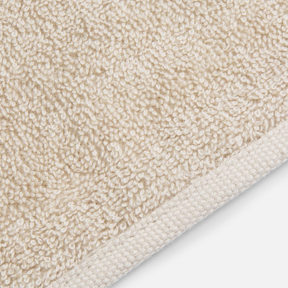 Полотенце махровое Hoya, среднее, бежевое