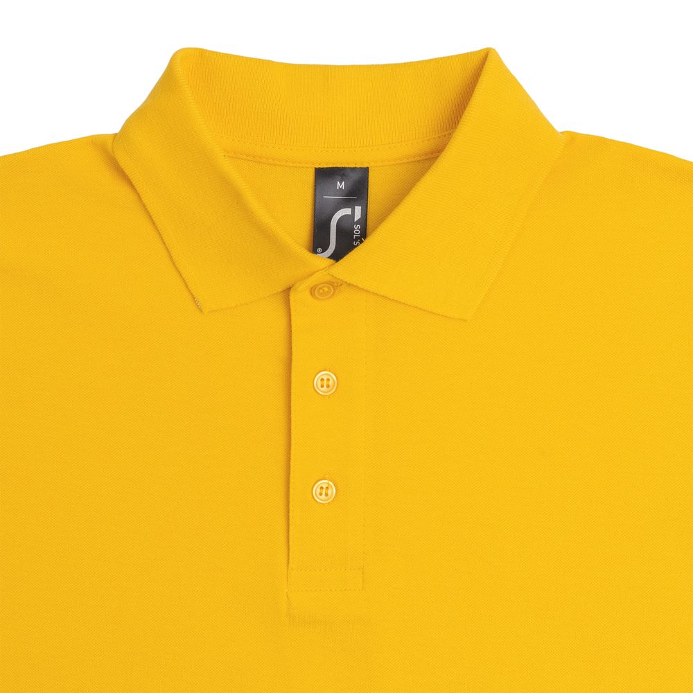 Рубашка поло мужская Summer 170, желтая
