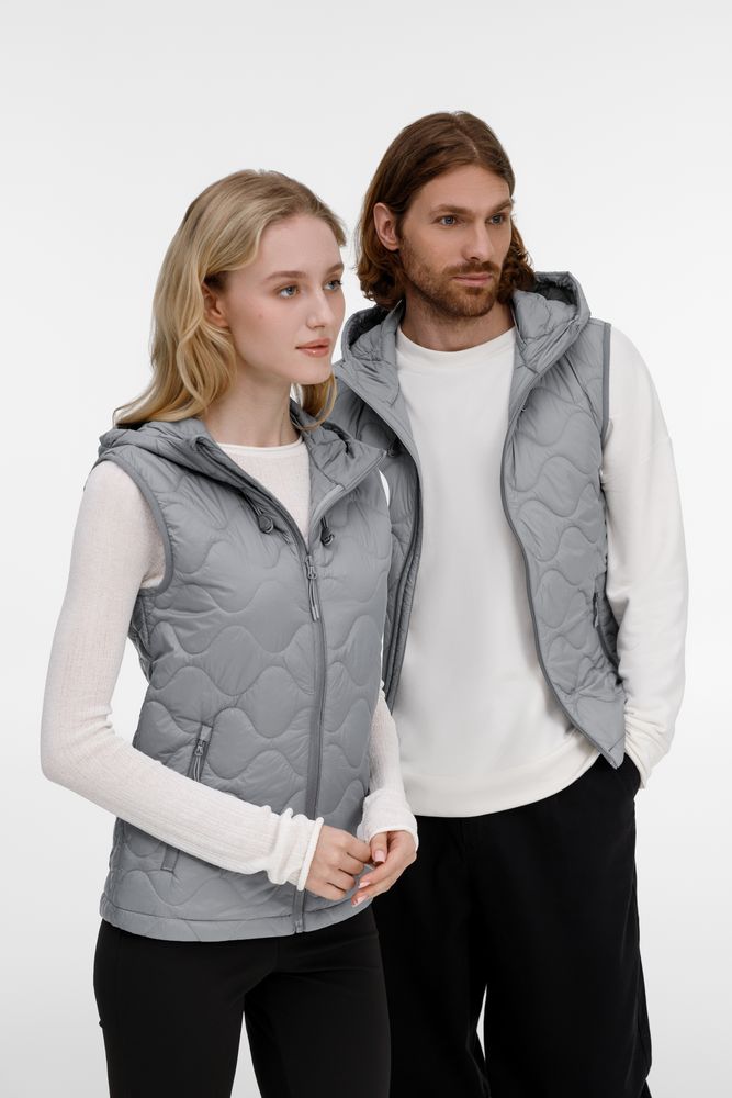 Жилет унисекс Tarnaby, светло-серый