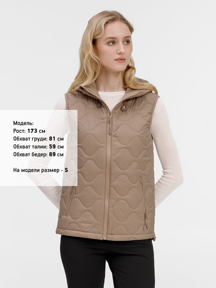 Жилет унисекс Tarnaby, бежевый