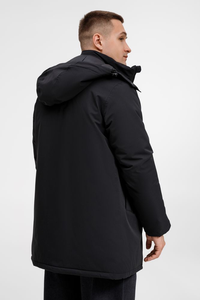 Куртка-парка унисекс Sfera, черная