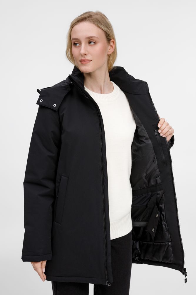 Куртка-парка унисекс Sfera, черная