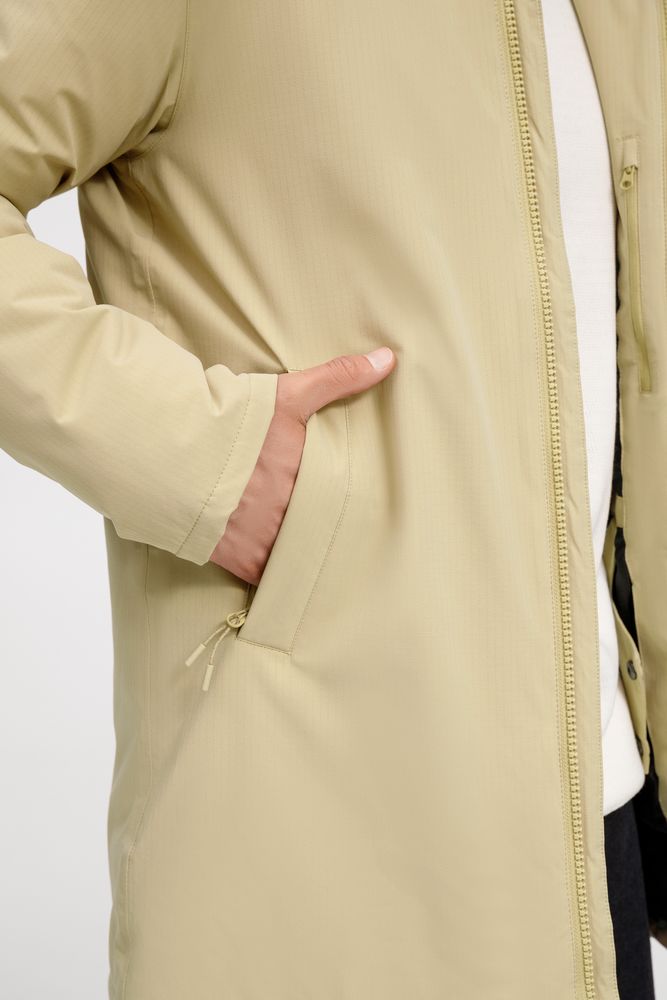 Куртка-парка унисекс Sfera, бежевая