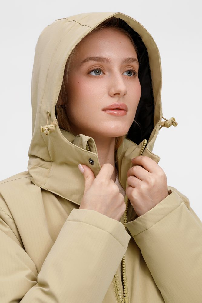 Куртка-парка унисекс Sfera, бежевая