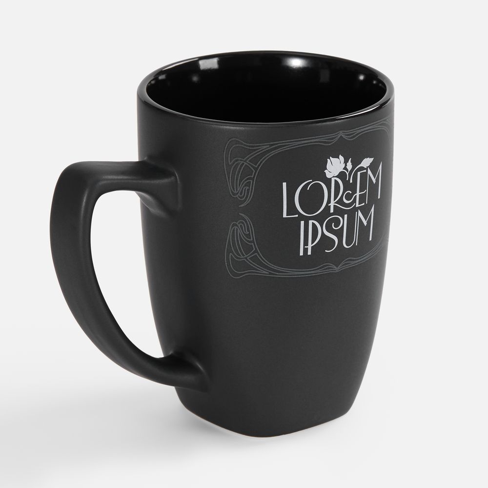 Кружка Foretta, черная